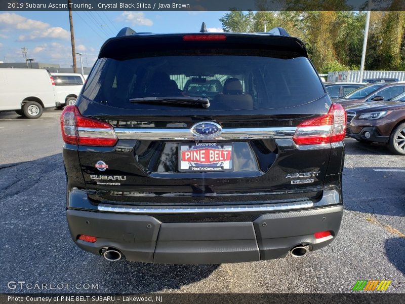Crystal Black Silica / Java Brown 2019 Subaru Ascent Touring