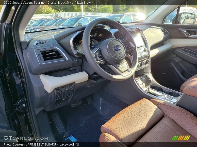Crystal Black Silica / Java Brown 2019 Subaru Ascent Touring