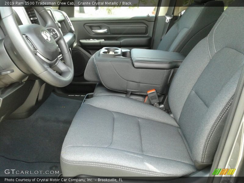 Granite Crystal Metallic / Black 2019 Ram 1500 Tradesman Crew Cab