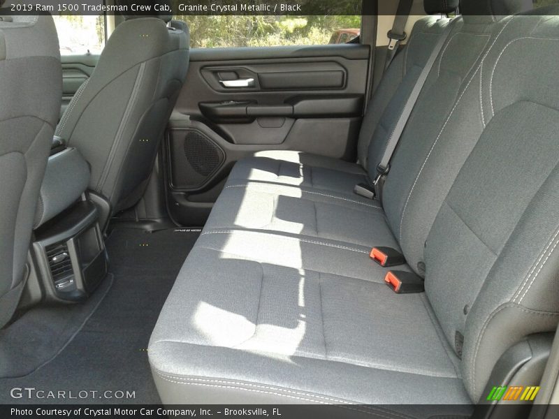 Granite Crystal Metallic / Black 2019 Ram 1500 Tradesman Crew Cab