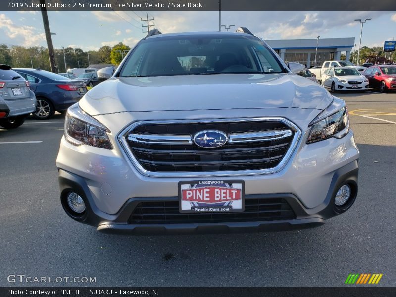 Ice Silver Metallic / Slate Black 2019 Subaru Outback 2.5i Premium