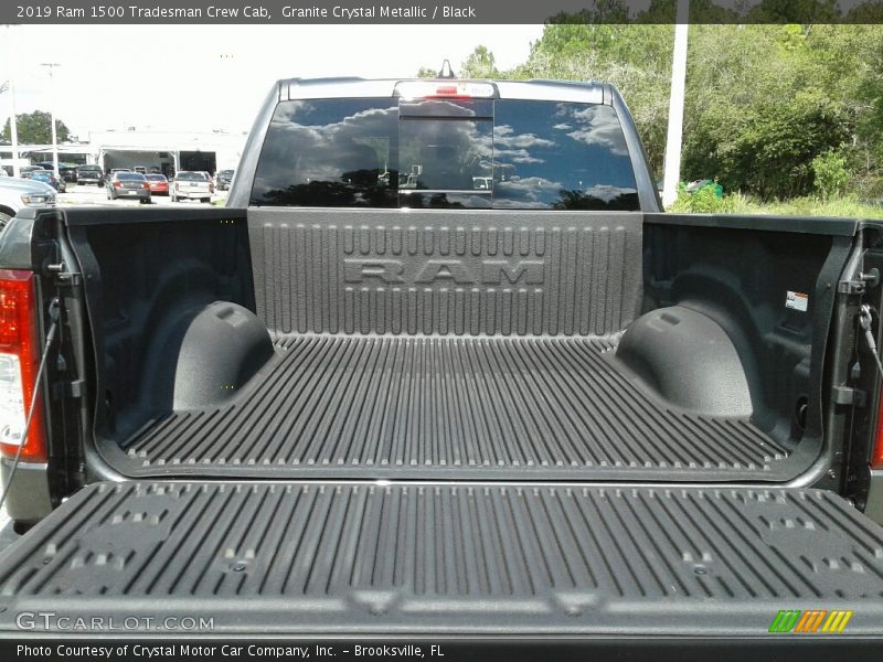 Granite Crystal Metallic / Black 2019 Ram 1500 Tradesman Crew Cab