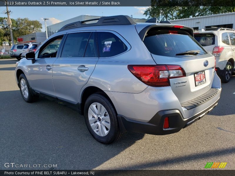 Ice Silver Metallic / Slate Black 2019 Subaru Outback 2.5i Premium