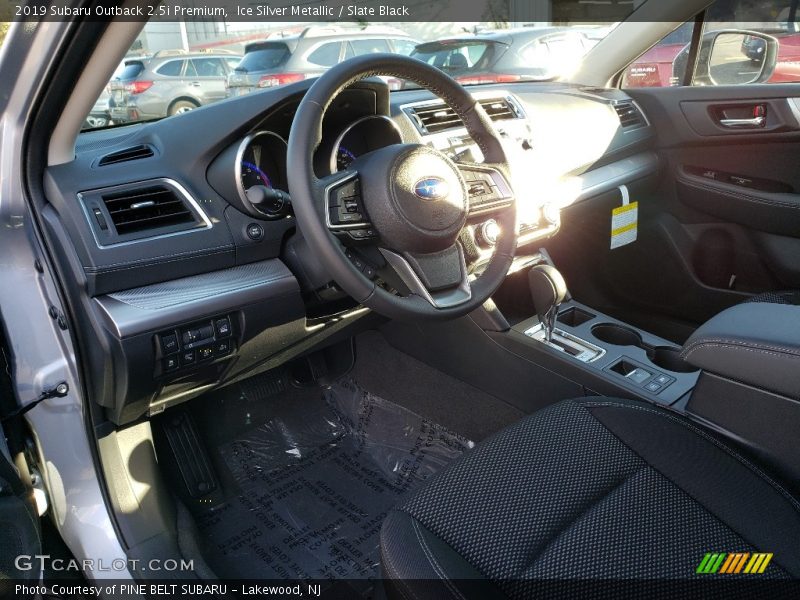 Ice Silver Metallic / Slate Black 2019 Subaru Outback 2.5i Premium