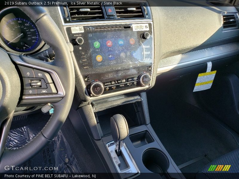 Ice Silver Metallic / Slate Black 2019 Subaru Outback 2.5i Premium