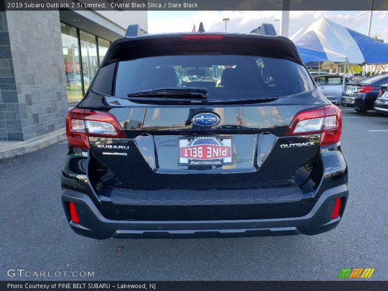 Crystal Black Silica / Slate Black 2019 Subaru Outback 2.5i Limited