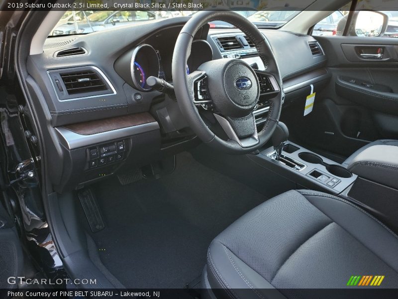 Crystal Black Silica / Slate Black 2019 Subaru Outback 2.5i Limited