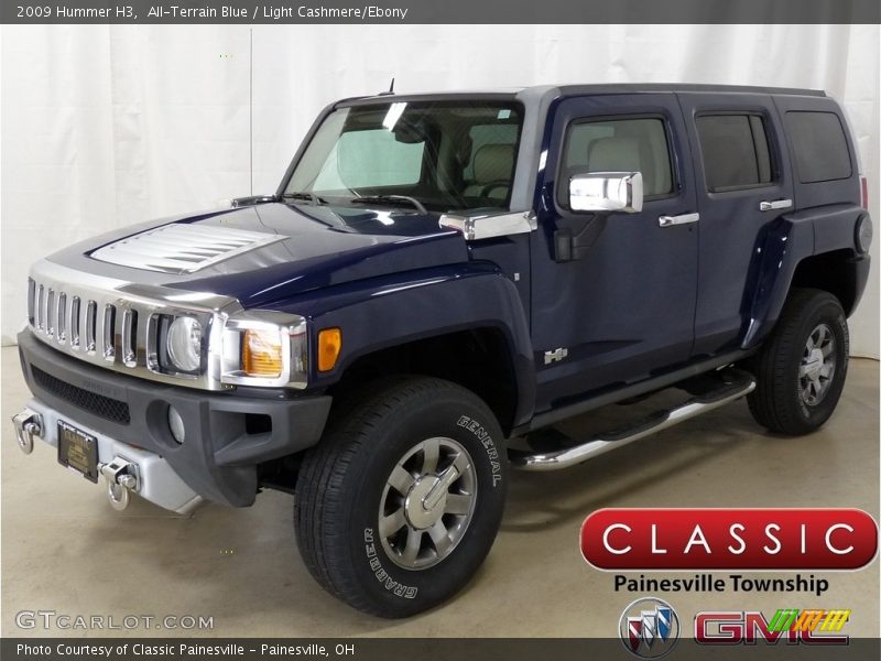 All-Terrain Blue / Light Cashmere/Ebony 2009 Hummer H3