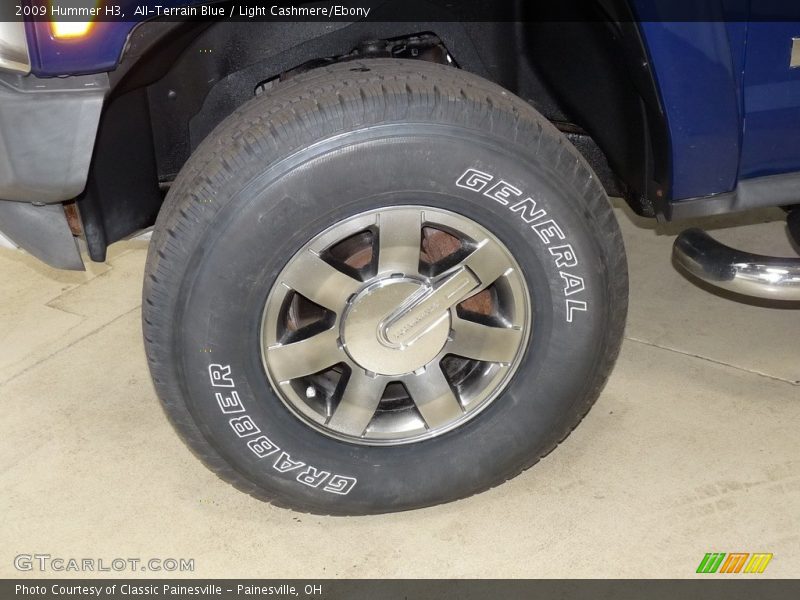 All-Terrain Blue / Light Cashmere/Ebony 2009 Hummer H3
