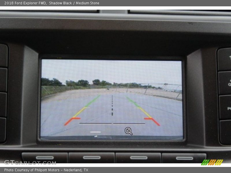 Shadow Black / Medium Stone 2018 Ford Explorer FWD