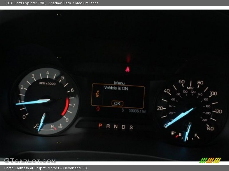 Shadow Black / Medium Stone 2018 Ford Explorer FWD