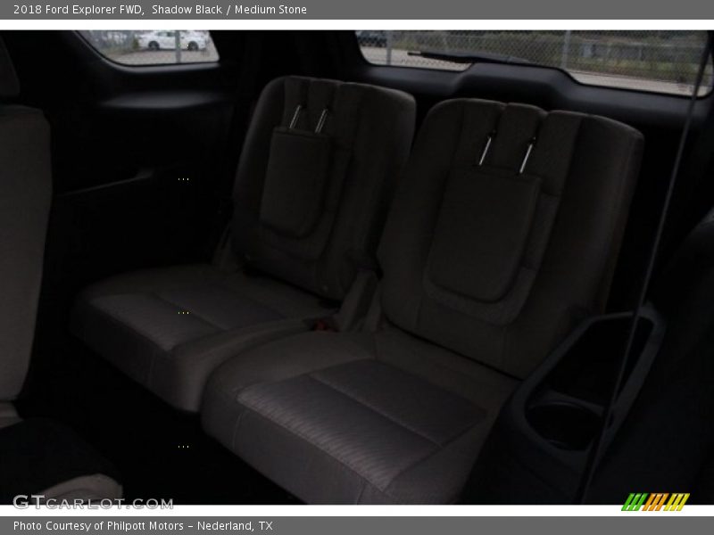 Shadow Black / Medium Stone 2018 Ford Explorer FWD
