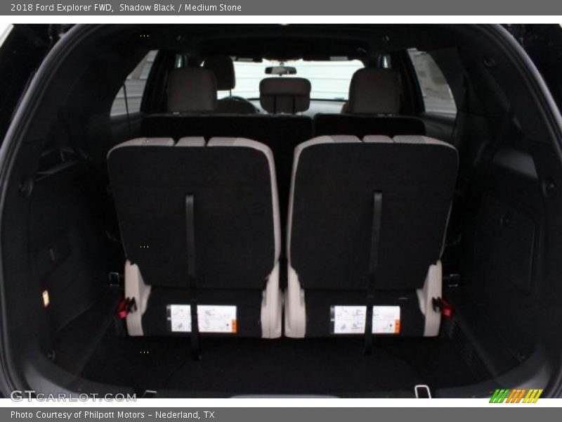 Shadow Black / Medium Stone 2018 Ford Explorer FWD