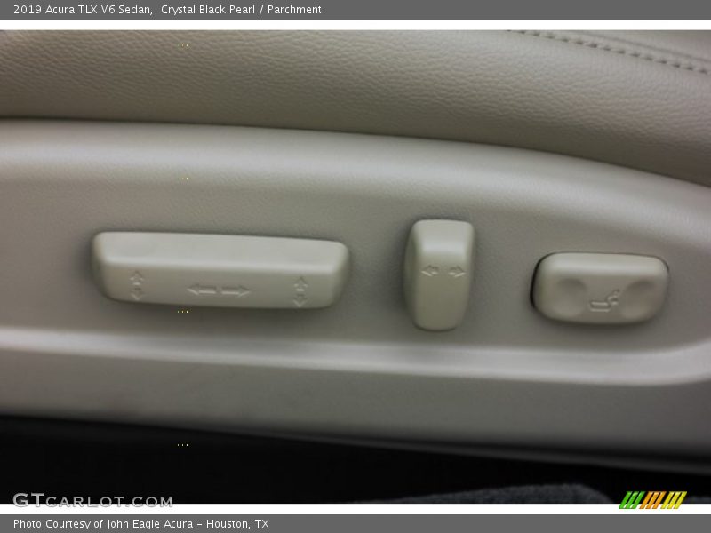 Crystal Black Pearl / Parchment 2019 Acura TLX V6 Sedan