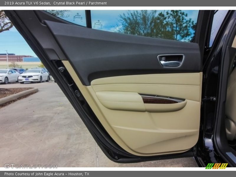 Crystal Black Pearl / Parchment 2019 Acura TLX V6 Sedan