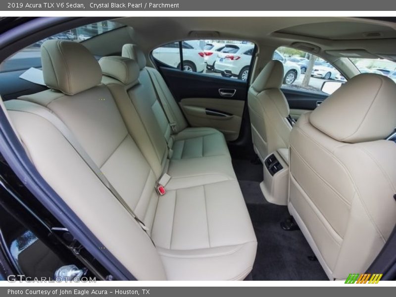 Crystal Black Pearl / Parchment 2019 Acura TLX V6 Sedan