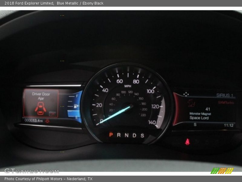 Blue Metallic / Ebony Black 2018 Ford Explorer Limited