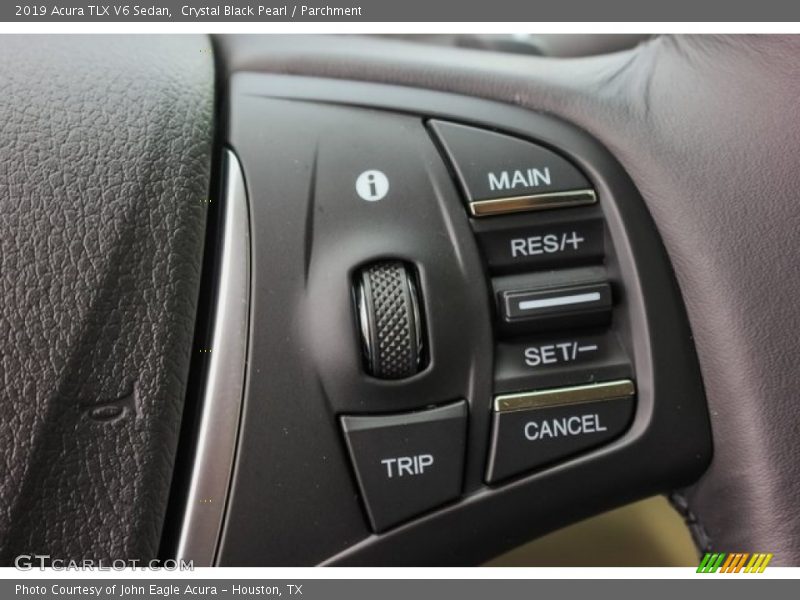 Crystal Black Pearl / Parchment 2019 Acura TLX V6 Sedan