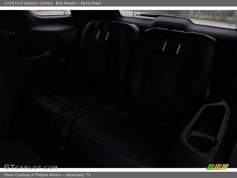 Blue Metallic / Ebony Black 2018 Ford Explorer Limited