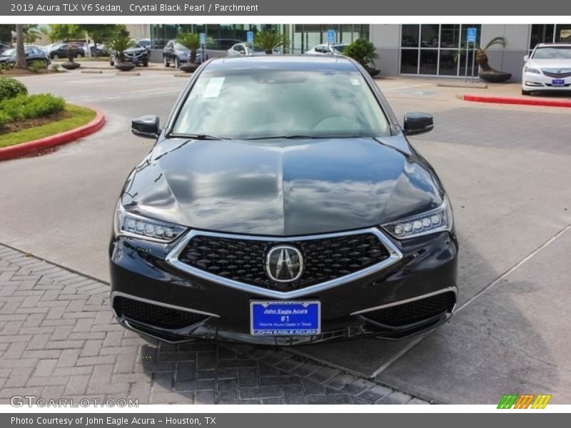 Crystal Black Pearl / Parchment 2019 Acura TLX V6 Sedan