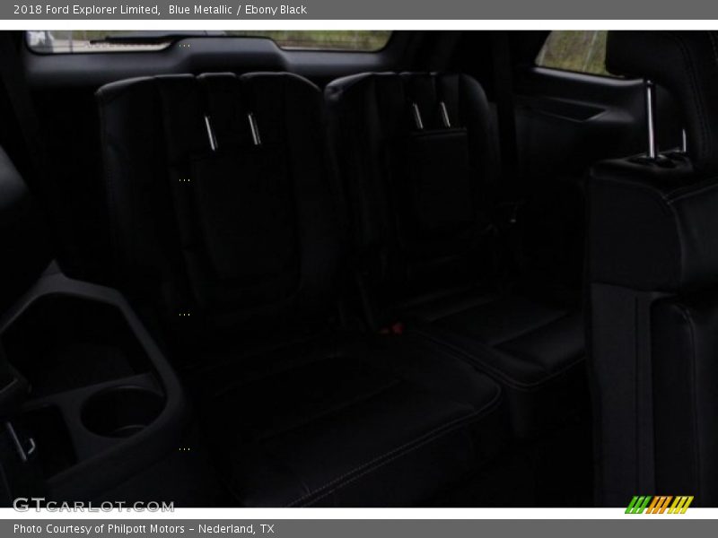 Blue Metallic / Ebony Black 2018 Ford Explorer Limited