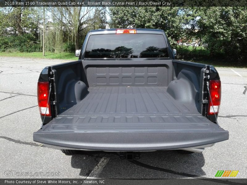 Brilliant Black Crystal Pearl / Black/Diesel Gray 2018 Ram 1500 Tradesman Quad Cab 4x4