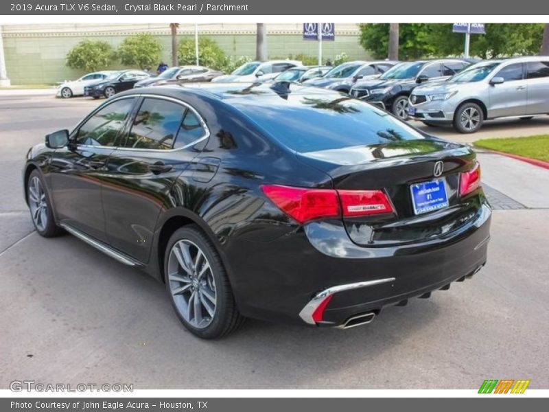 Crystal Black Pearl / Parchment 2019 Acura TLX V6 Sedan