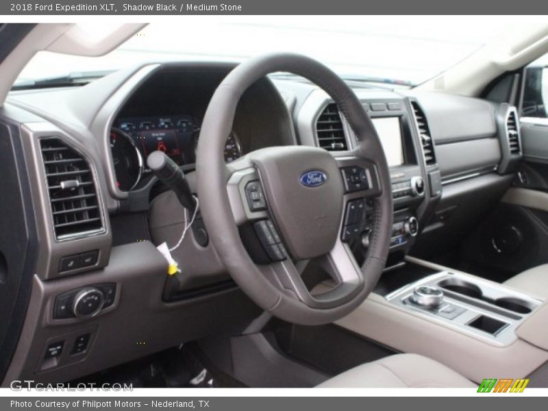 Shadow Black / Medium Stone 2018 Ford Expedition XLT