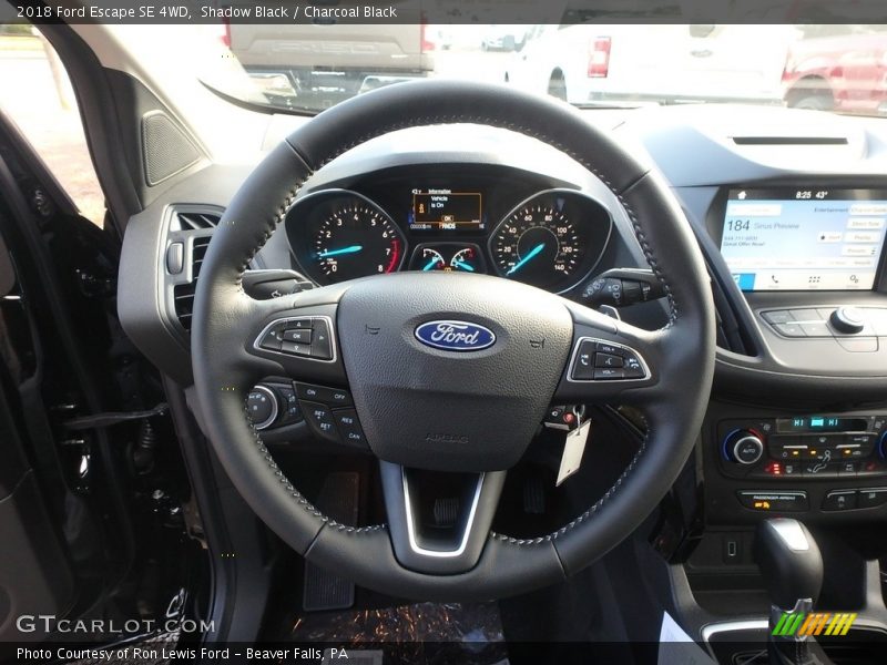  2018 Escape SE 4WD Steering Wheel