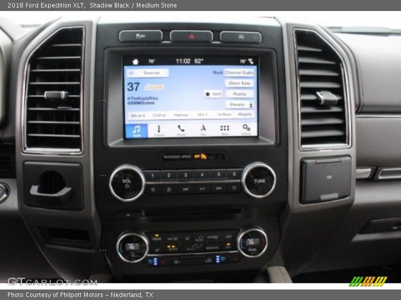 Controls of 2018 Expedition XLT