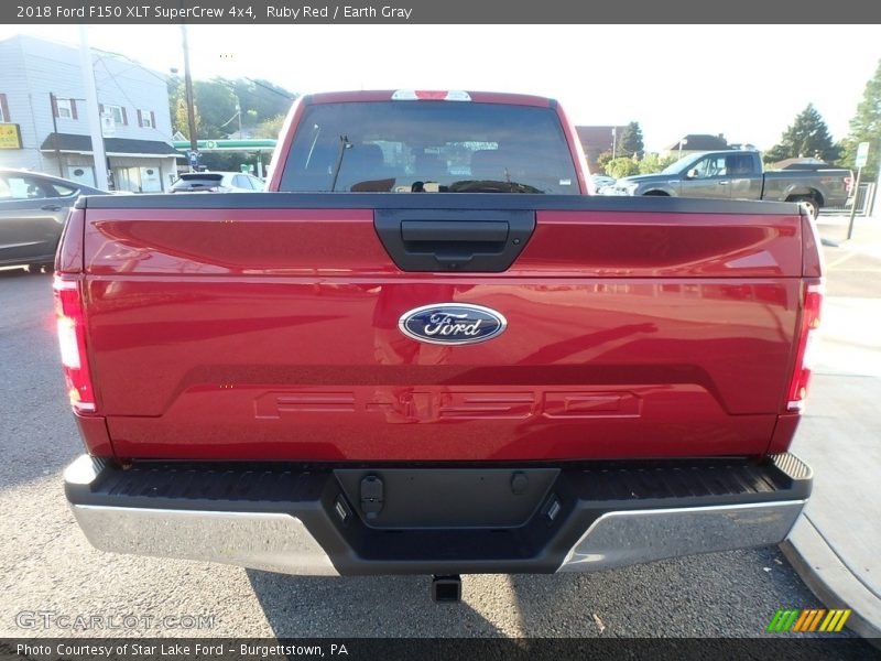 Ruby Red / Earth Gray 2018 Ford F150 XLT SuperCrew 4x4