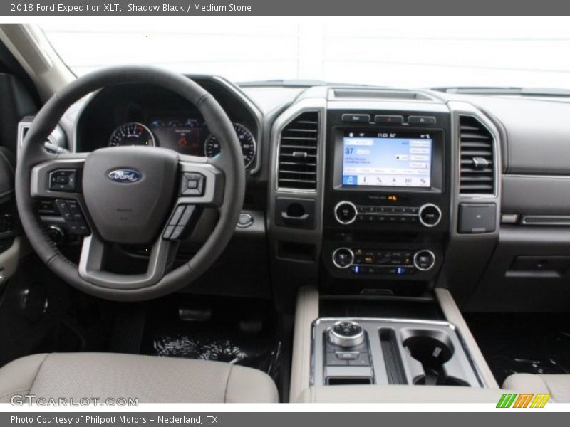 Shadow Black / Medium Stone 2018 Ford Expedition XLT