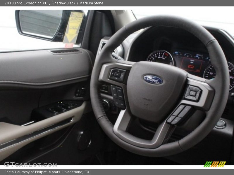 Shadow Black / Medium Stone 2018 Ford Expedition XLT