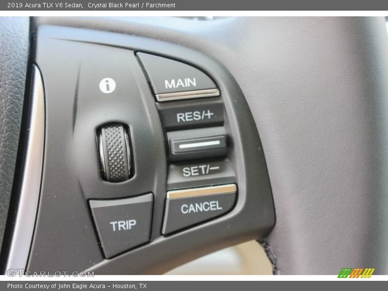 Crystal Black Pearl / Parchment 2019 Acura TLX V6 Sedan