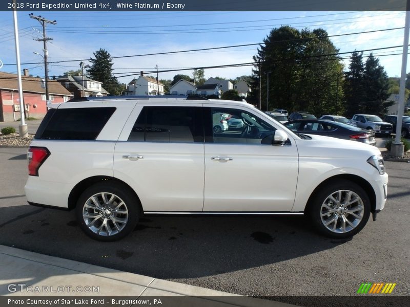 White Platinum / Ebony 2018 Ford Expedition Limited 4x4