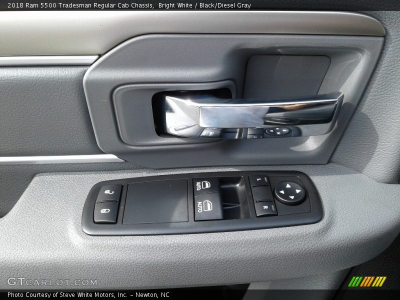 Bright White / Black/Diesel Gray 2018 Ram 5500 Tradesman Regular Cab Chassis