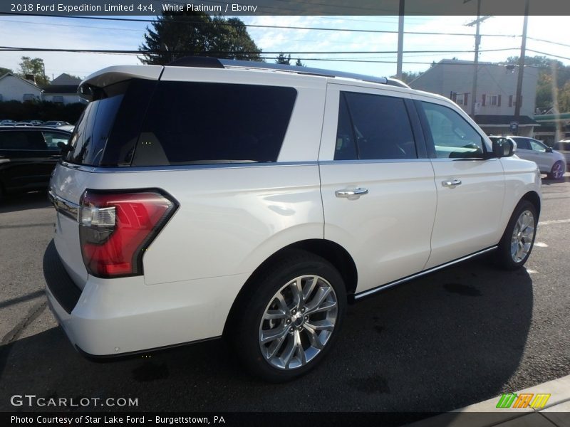 White Platinum / Ebony 2018 Ford Expedition Limited 4x4