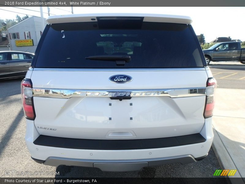 White Platinum / Ebony 2018 Ford Expedition Limited 4x4