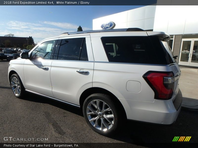White Platinum / Ebony 2018 Ford Expedition Limited 4x4