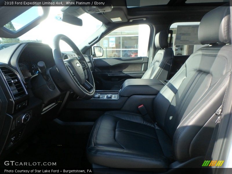White Platinum / Ebony 2018 Ford Expedition Limited 4x4
