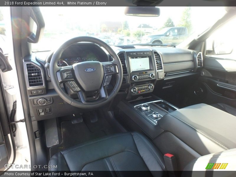 White Platinum / Ebony 2018 Ford Expedition Limited 4x4