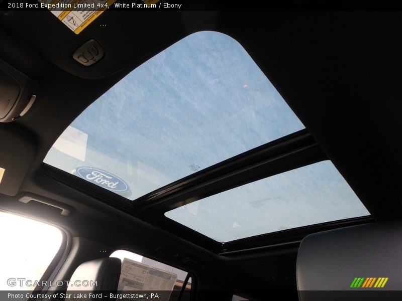 White Platinum / Ebony 2018 Ford Expedition Limited 4x4