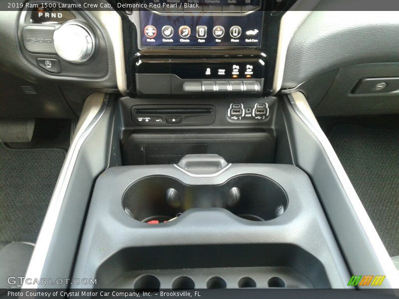 Delmonico Red Pearl / Black 2019 Ram 1500 Laramie Crew Cab