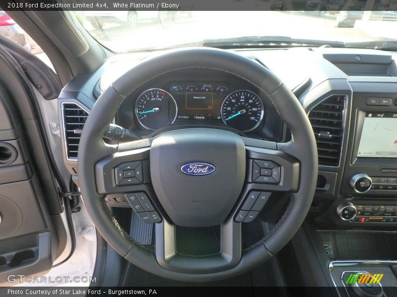 White Platinum / Ebony 2018 Ford Expedition Limited 4x4