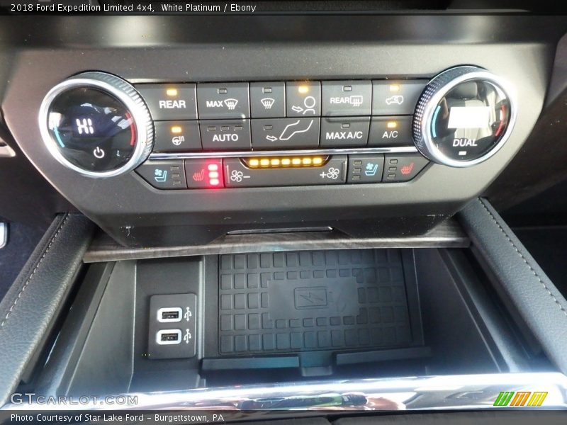 White Platinum / Ebony 2018 Ford Expedition Limited 4x4