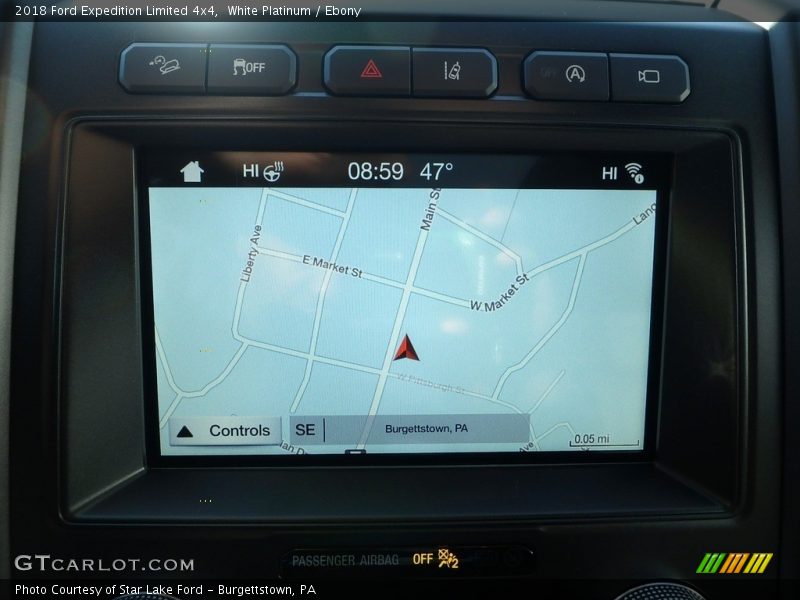 White Platinum / Ebony 2018 Ford Expedition Limited 4x4