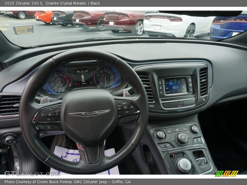 Granite Crystal Metallic / Black 2015 Chrysler 200 S