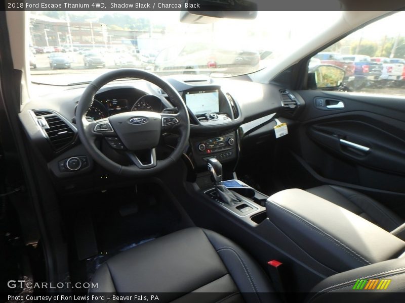 Shadow Black / Charcoal Black 2018 Ford Escape Titanium 4WD