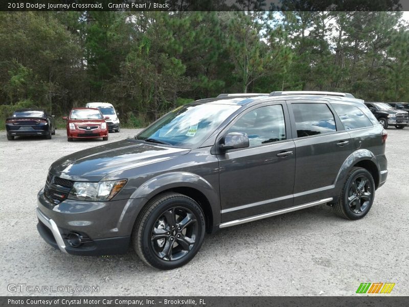 Granite Pearl / Black 2018 Dodge Journey Crossroad