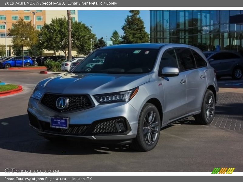 Lunar Silver Metallic / Ebony 2019 Acura MDX A Spec SH-AWD